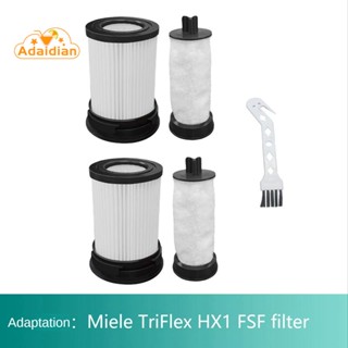 อะไหล่ไส้กรอง Hepa อุปกรณ์เสริม สําหรับ Miele TriFlex HX1 FSF 2 ชิ้น 11385020 9178017731 อะไหล่ไส้กรองเครื่องดูดฝุ่น