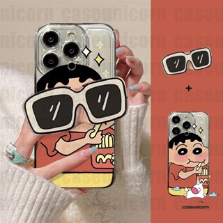 เคสโทรศัพท์มือถือ ลายการ์ตูนชินจัง สําหรับ Infinix Hot 10 11s 11 12 9 Play Smart 5 6 4 Plus Hot 20s 12i 20 8 12pro 11s 10s Nfc 10Lite Note 11 10 12 Pro 12 2023