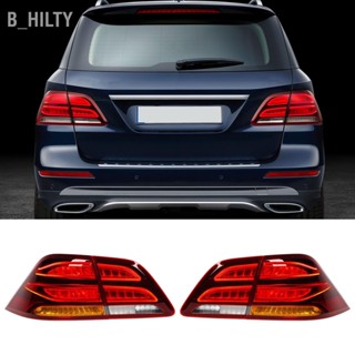 B_HILTY Facelift Look การอัพเกรดไฟท้าย LED การเปลี่ยนหลอดไฟด้านหลังสำหรับ Benz M-Class W166 ML63 AMG 2012 ถึง 2015