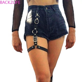 Back2life สายรัดต้นขา ตะขอเต้นรํา แบบเดี่ยว แฮนด์เมด เซ็กซี่ แฟชั่น สําหรับผู้หญิง
