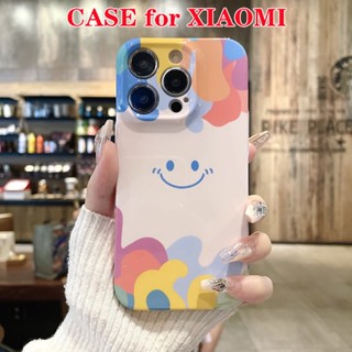 เคสโทรศัพท์มือถือแบบแข็ง กันกระแทก ลายหน้ายิ้ม สําหรับ Xiaomi 13 Ultra 12 Pro 12S 12T 12X Lite 11 11i Series 5G NE Mi 11X 10 10T 9