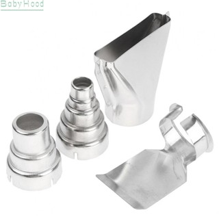 【Big Discounts】Nozzles 4PCS Durable Electric Heat Heat Resisting Nozzles Stainless Steel#BBHOOD