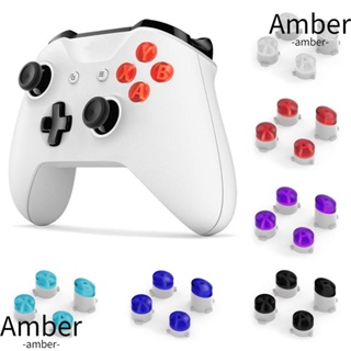 AMBER Abxy อะไหล่ปุ่มจอยเกม ทนทาน แบบเปลี่ยน สําหรับ Xbox