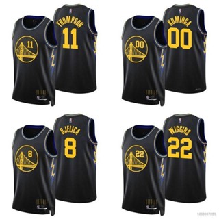 เสื้อกีฬาบาสเก็ตบอล NP2 NBA Jersey Warriors Kuminga Wiggins Thompson Bjelica พลัสไซซ์ สําหรับผู้ชาย และผู้หญิง PN2