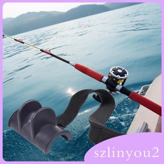 [szlinyou2] ที่วางคันเบ็ดตกปลา พร้อมสายคล้อง สําหรับเรือแคนู เรือยอร์ช รถยนต์