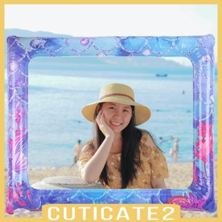 [Cuticate2] กรอบรูปเซลฟี่ แบบเป่าลม รูปนางเงือก ขนาดใหญ่ สําหรับตกแต่งปาร์ตี้