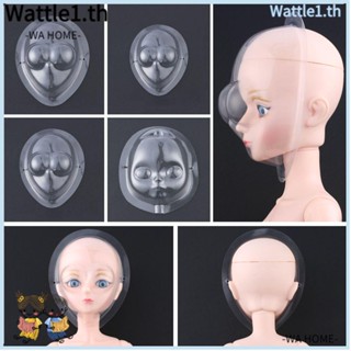 WTTLE หัวตุ๊กตาวิกผมหมวกร้อนซิลิโคน 1/4 1/3 1/6