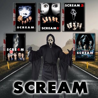 Bluray SCREAM สครีม หวีดสุดขีด ภาค 1 - 5 Bluray Master เสียงไทย (เสียง ไทย/อังกฤษ ซับ ไทย/อังกฤษ) หนัง บลูเรย์