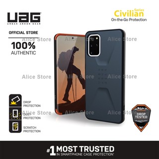 Uag เคสโทรศัพท์มือถือ ลายพลเรือน สีน้ําเงินกรมท่า สําหรับ Samsung Galaxy S20 Ultra S20