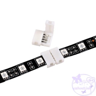 แถบไฟวาเลนไทน์ เชื่อมต่อ 2 4 5 Pin ไร้บัดกรี สําหรับสายไฟต่อขยาย SMD 5050 RGB LED