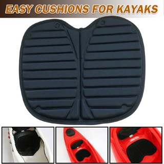 Black Kayak Seat Cushion Comfortable Padded Drift Boat Canoe Fishing Pad