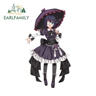 Earlfamily สติกเกอร์ไวนิล ลาย Rikka Takanashi ขนาด 13 ซม. x 11.4 ซม. สําหรับตกแต่งรถยนต์