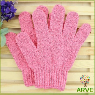 ถุงมืออาบน้ำ ถุงมือขัดผิวอาบน้ำ ขจัดเซลล์ผิวเก่า พร้อมส่ง Glove-style bath towel