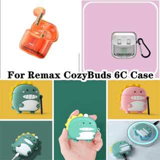 【พร้อมส่ง】เคสหูฟัง แบบนิ่ม ลายการ์ตูน สําหรับ Remax CozyBuds 6C Remax CozyBuds 6C