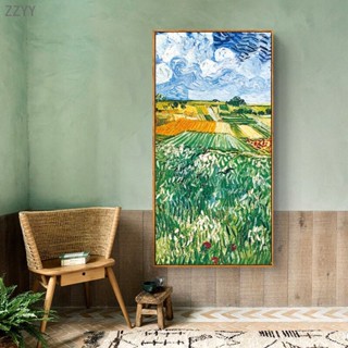 ภาพวาดสีน้ํามันบนผ้าใบ รูป Van Gogh Abstract Starry สไตล์นอร์ดิก โมเดิร์น หรูหรา สําหรับตกแต่ง 0711