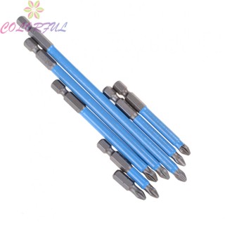 【COLORFUL】Screwdriver Bits Screwdriver Bits 7Pcs/set For Rechargeable Hand Drill