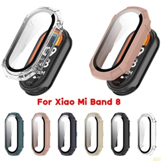 Hat เคสนาฬิกาข้อมือ กันน้ํา กันรอยขีดข่วน สําหรับ Mi-Band 8