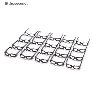 [little.coconut] แว่นตาสีดํา สําหรับบ้านตุ๊กตาบาร์บี้ 20 ชิ้น