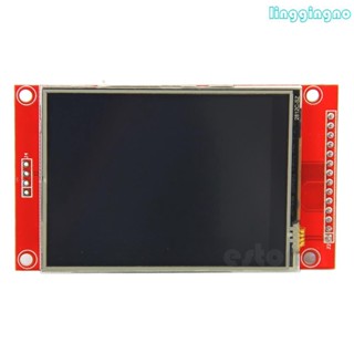 Rr ใหม่ โมดูลพอร์ตอนุกรม 240x320 2 8 SPI TFT LCD พร้อม PCB ILI9341 5V