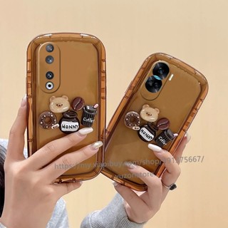 พร้อมส่ง เคสโทรศัพท์มือถือ ลายการ์ตูนตุ๊กตา ป้องกันเลนส์กล้อง สําหรับ Honor 90 Lite 70 50 X9 X8 X7 X5 4G 5G เคส Phone Case