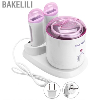 Bakelili 3-In-1 800ml Electric Adjustable Wax Heater Warmer Painless Body Hair  Machine  for Full Legs Face Eyebrows Bikini Home Use