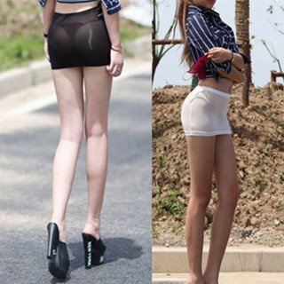 กระโปรงสั้น ซีทรู โปร่งใส รัดสะโพก ขนาดเล็ก สําหรับผู้หญิง