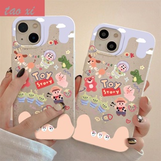 เคสป้องกันโทรศัพท์มือถือ แบบนิ่ม ลายสัตว์น้อยน่ารัก กันกระแทก สําหรับ Apple Iphone 14promax 13 12 11 7 8plus