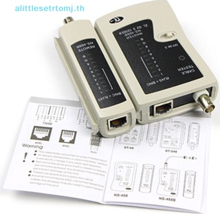 Alittlese BNC เครื่องทดสอบเครือข่ายโคแอกเชียล RJ45 Cat5 Cat 6 Cat7 UTP สําหรับซ่อมแซมเครือข่าย TH