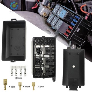 [Idduck.Th] กล่องฟิวส์รีเลย์ 6 ทาง 6 ช่อง 12V ขนาดเล็ก ปลอดภัย สําหรับรถยนต์