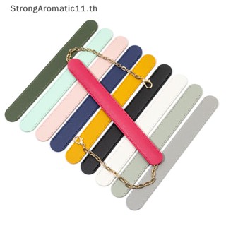 Strongaromatic ใหม่ สายคล้องกระเป๋า หนัง PU กันลื่น ลายสิงโต