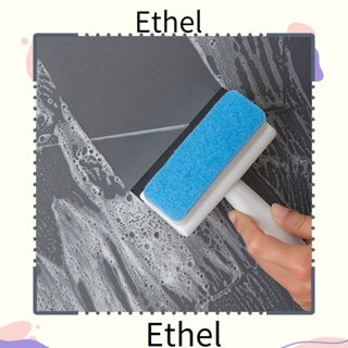 Ethel1 แปรงเซรามิค สําหรับทําความสะอาดกระจกหน้าต่าง ห้องน้ํา ห้องครัว