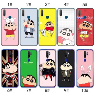 เคสใส ลายการ์ตูนชินจังน่ารัก สําหรับ OPPO A15 A15S A16 A16S A53S A56 A55 A94 F19 Pro MZD53