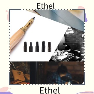 Ethel1 สกรูเจาะรูเข็มขัดหนัง ถอดออกได้