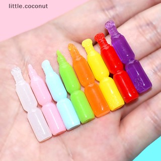 [little.coconut] ของเล่นน้ําแข็งบด ขนาดเล็ก สําหรับบ้านตุ๊กตา 10 ชิ้น