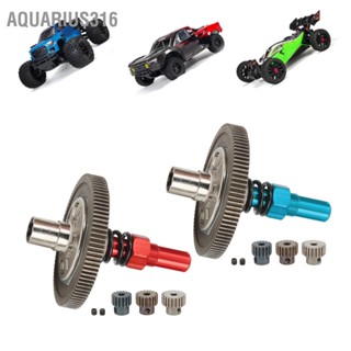 Aquarius316 91T รองเท้าแตะเกียร์ชุดอัพเกรดส่วนต่างประกอบเกียร์โลหะสำหรับ Arrma Senton 1/10 RC Cars