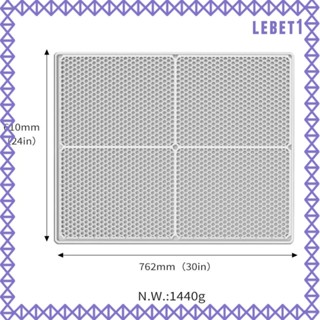 [Lebet] พรมปูพื้น ซิลิโคน กันลื่น 61x76 ซม. อุปกรณ์เสริม สําหรับสัตว์เลี้ยง สุนัข แมว