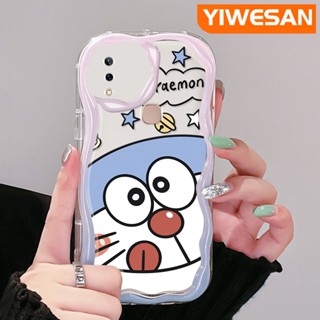 เคสโทรศัพท์มือถือแบบนิ่ม ใส กันกระแทก ลายการ์ตูนโดราเอมอนน่ารัก สําหรับ VIVO Y85 V9 V9 Youth V9 Pro Y85A Z1i Z3x