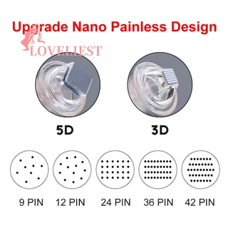 ทิ้ง Micro-needle 1/3/5/7/9/12/36/42 Nano Bayonet สกรูพอร์ตสําหรับ Mym/m5/m7/A10/E30/N2