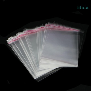 Blala ถุงพลาสติกใส มีกาวในตัว สําหรับใส่เครื่องประดับ 10x15 ซม. 3 94 x5 91 100 ชิ้น