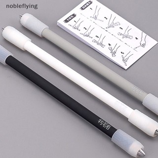 ปากกาลูกลื่นเล่นเกม Nf nobleflying แบบหมุนได้ สําหรับเด็กนักเรียน