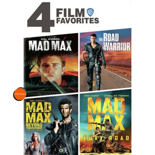 หนังแผ่น Bluray Mad Max แมดแม็กซ์ ภาค 1-4 Bluray Master เสียงไทย (เสียง ไทย/อังกฤษ ซับ ไทย/อังกฤษ) หนังใหม่ บลูเรย์