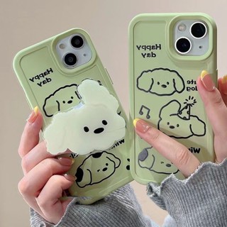 Cute Super Cute Cartoon Airbag Bracket Phone Case For Iphone 13promax 12 11 Protective Case Xs VIGC