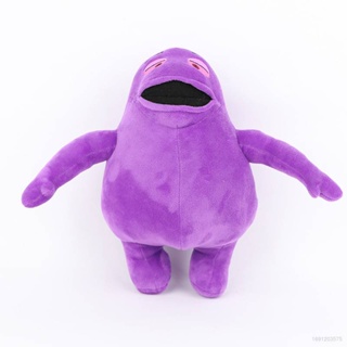 Stm หมอนตุ๊กตานุ่ม รูปการ์ตูน McDonalds The Grimace Shake ของขวัญวันเกิด สําหรับเด็ก ตกแต่งบ้าน