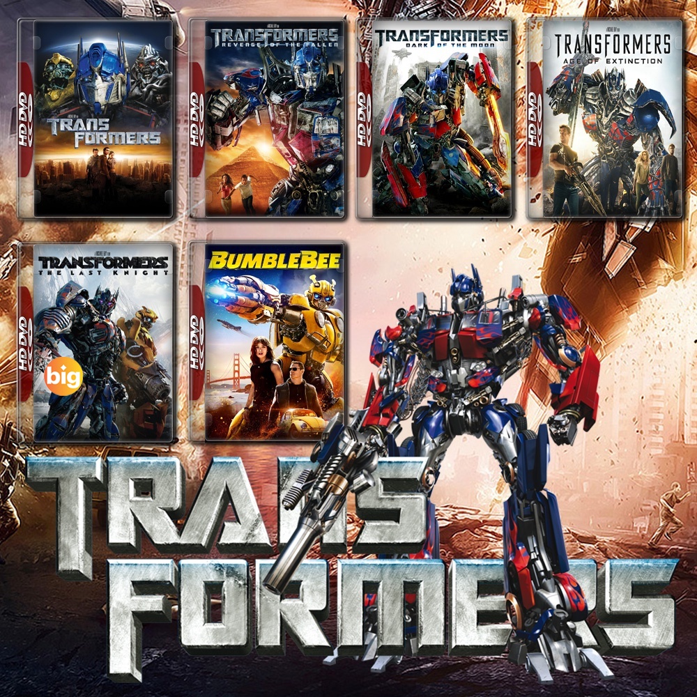 แผ่น 4K หนังใหม่ Transformers รวมทุกภาค 4K Master เสียงไทย (เสียง ไทย/อังกฤษ | ซับ ไทย/อังกฤษ) หนัง 