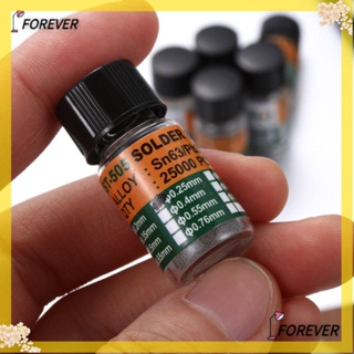 Forever ลูกบอลบัดกรี อุณหภูมิต่ํา 0.2-0.65 มม. อุปกรณ์เสริม สําหรับชิป IC 25000 ชิ้น ต่อขวด