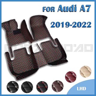 แผ่นรองพื้นรถยนต์ RHD อุปกรณ์เสริม สําหรับ Audi A7 2019 2020 2021 2022