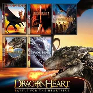 แผ่น Bluray หนังใหม่ Dragonheart มังกรไฟหัวใจเขย่าโลก ภาค 1-5 Bluray หนัง มาสเตอร์ เสียงไทย (เสียงแต่ละตอนดูในรายละเอียด