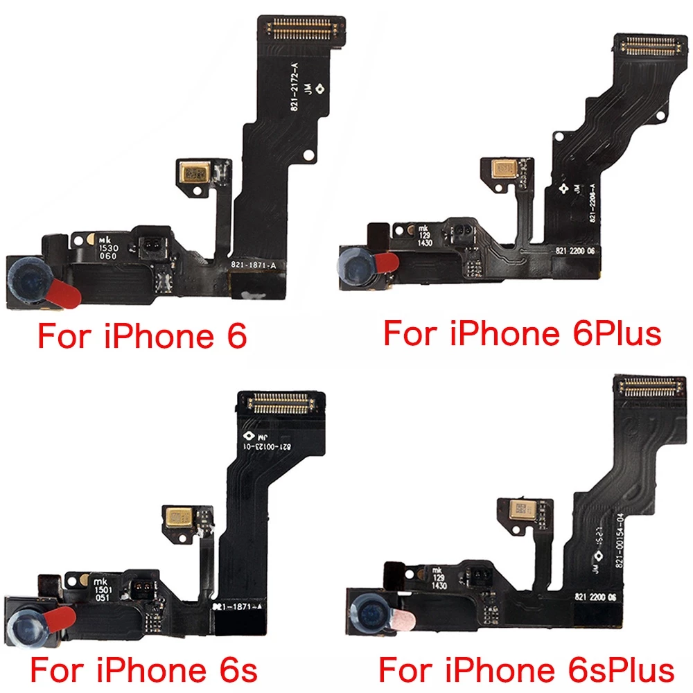 สายแพกล้องหน้า ลําโพง พร้อมสกรู แบบเปลี่ยน สําหรับ iPhone 6 6Plus 6s 6sPlus 7 7Plus 8G 8 Plus thumbnail 4