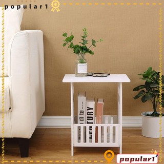 POPULAR โต๊ะข้างเตียง ขนาดเล็ก สําหรับห้องนอน ห้องนั่งเล่น