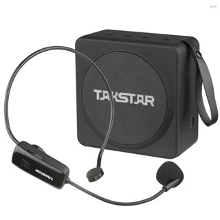 Takstar เครื่องขยายเสียงไร้สาย แบบพกพา พลังงานสูง ขนาดเล็ก ชาร์จได้ สําหรับครู UHF เครื่องเล่น MP3 และวิทยุ FM ไร้สาย